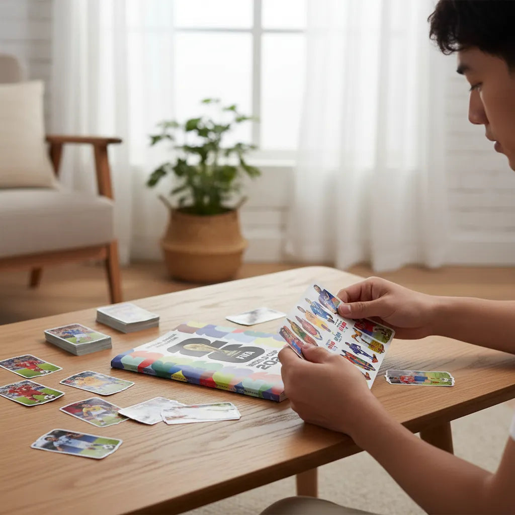 Álbum Oficial de Figurinhas Copa do Mundo – Capa Cartão